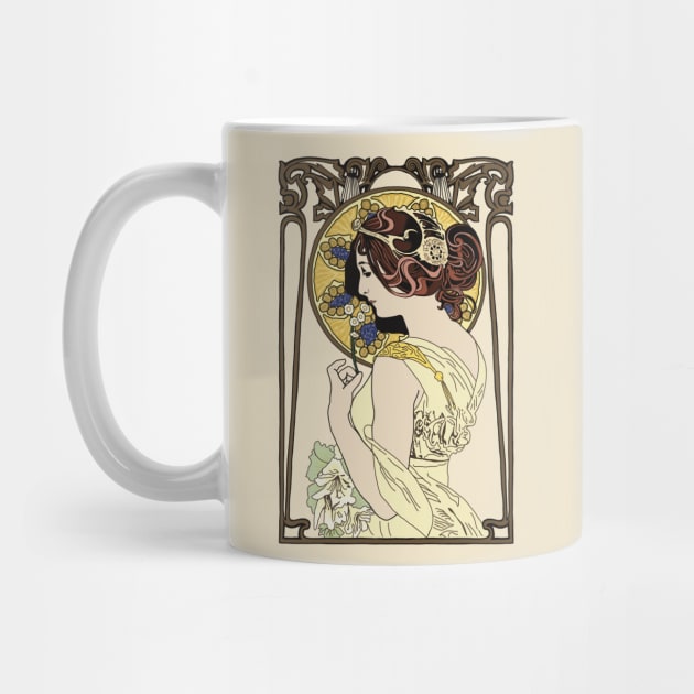 Pre-Raphaelite Girl 4 (Cream) by Soth Studio